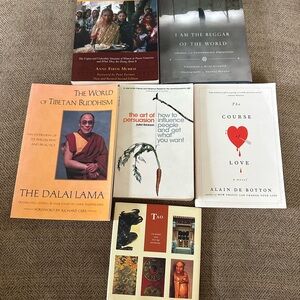 Elegant Beige Coffee Table Book Set with Textured Covers